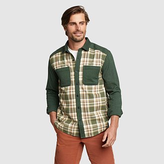 Men's Regenerate Long-Sleeve Flannel Shirt
