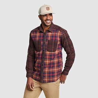 Men's Regenerate Long-Sleeve Flannel Shirt