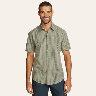 Image of Men's Short-Sleeve Camano Shirt - Print