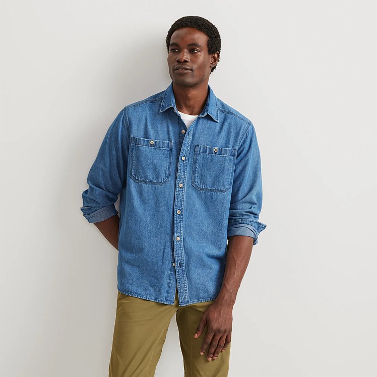 Men's Denim Shirt | Eddie Bauer
