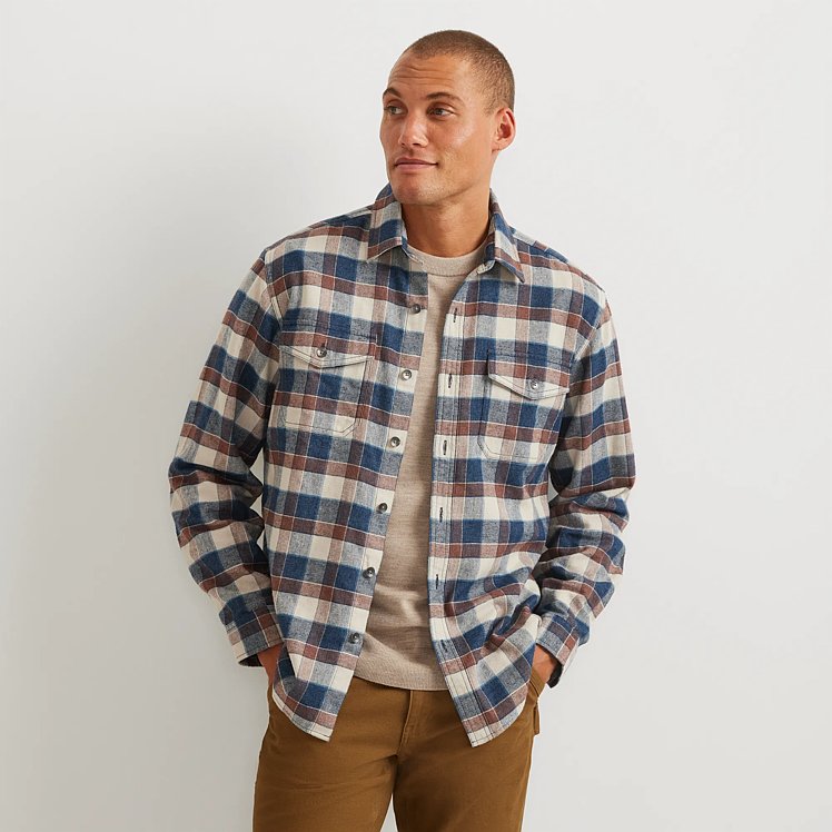 Men's Eddie's Hemplify Flannel Shirt
