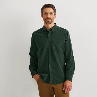 Image of Men's Fine-Wale Corduroy Shirt
