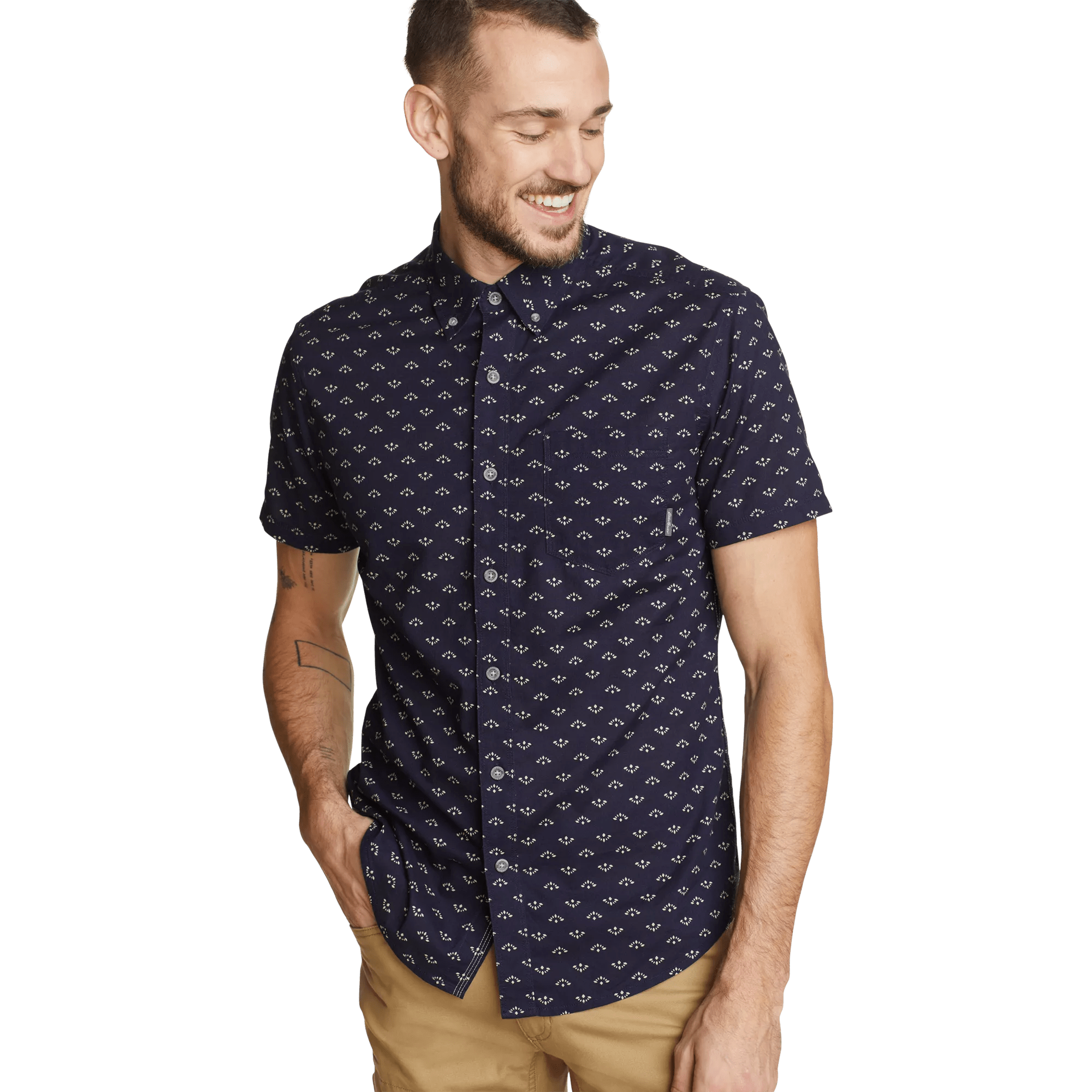 Men's Baja Short-Sleeve Shirt - Print