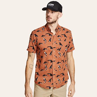 Image of Men's Baja Short-Sleeve Shirt - Print