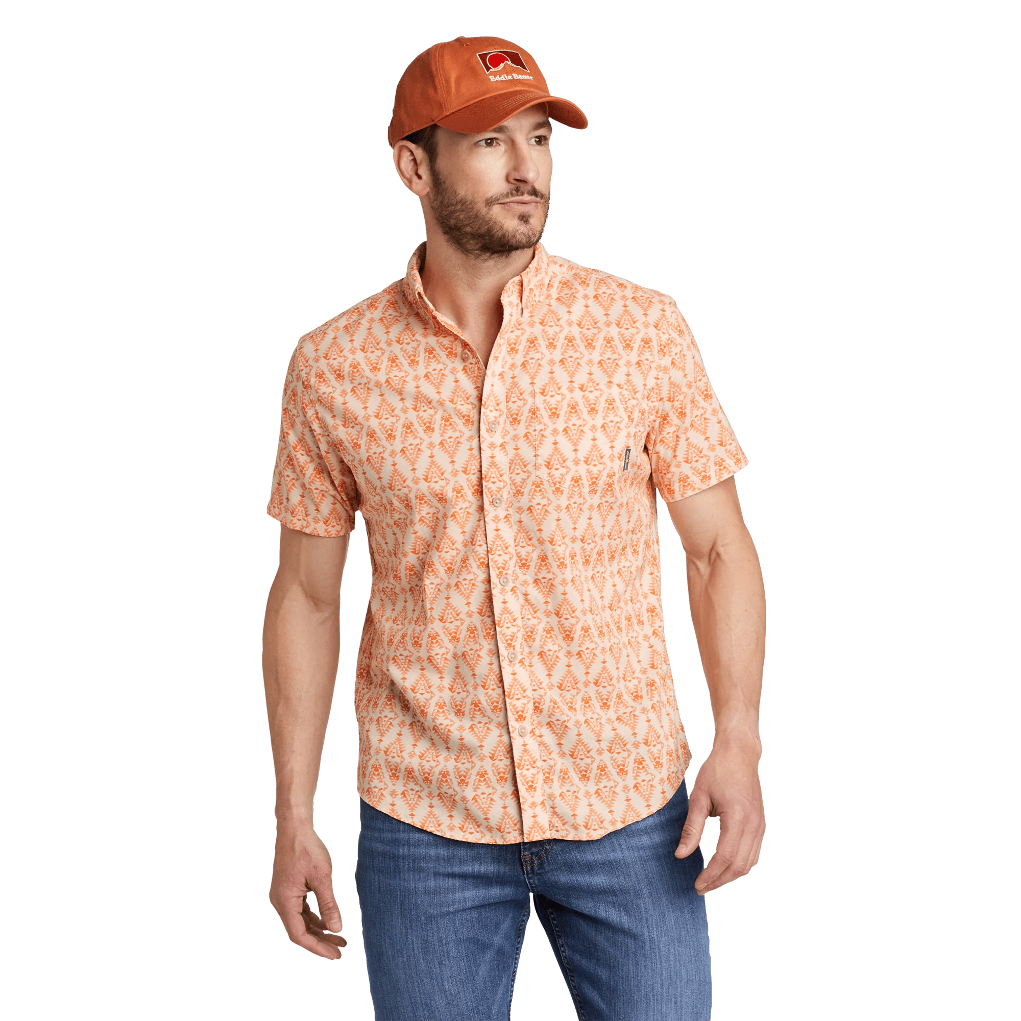 Men's Baja Short-Sleeve Shirt - Print