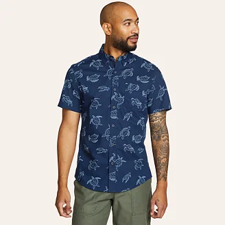 Men's Baja Short-Sleeve Shirt - Print