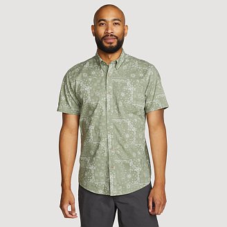 Mens Baja Short-Sleeve Shirt - Print
