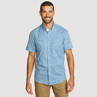 Mens Baja Short-Sleeve Shirt - Print