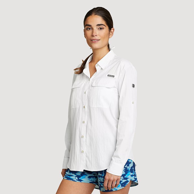 Women's Upf Guide Long-sleeve Shirt Eddie Bauer