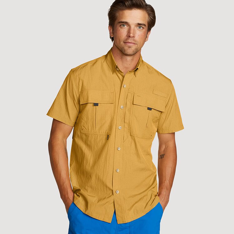 Men's Upf Guide Short-sleeve Shirt Eddie Bauer