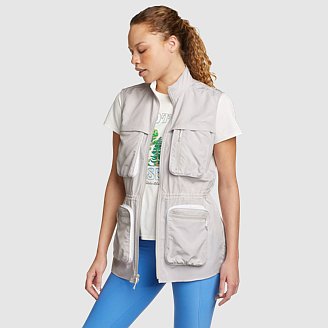 Eddie Bauer® - Ladies Fleece Vest. EB205. – Threads Embroidery for Sunnen