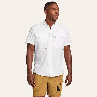 Spooler: Short Sleeve Performance Fishing Shirt Riviera / Medium