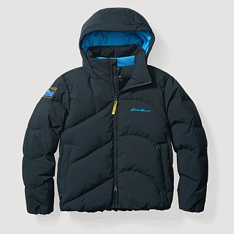 ジャケット・アウター eddie bauer down puffer jacket Eddie Bauer Men's Winter Jacket - Puffer Coat with Hood