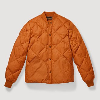 Image of Men's 1970s Diamond Quilt Down Jacket