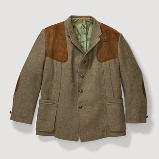 Image of Men's 1970s Harris Tweed Norfolk Hunting Jacket