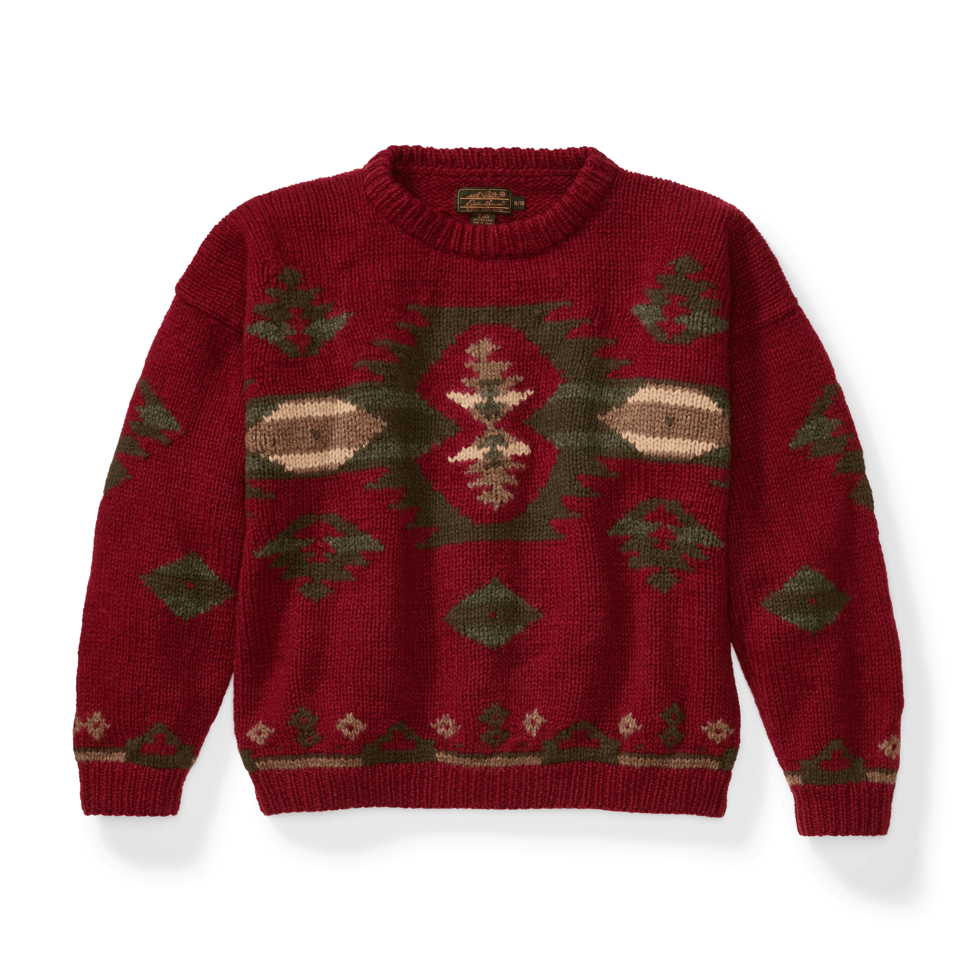1990s Southwest Intarsia Wool Sweater