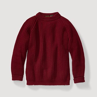 Image of Men's 1970s Rib Knit Wool Sweater