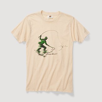 Image of Men's 1980s Fly Fishing Print T-Shirt