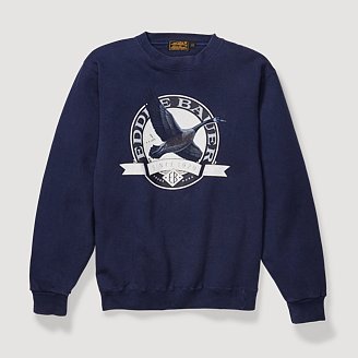 Image of Men's 1990s Goose Logo Crewneck Sweatshirt