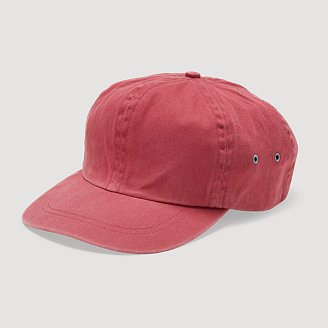 Image of Men's 1990s Logo Embossed Leather Strap Baseball Cap