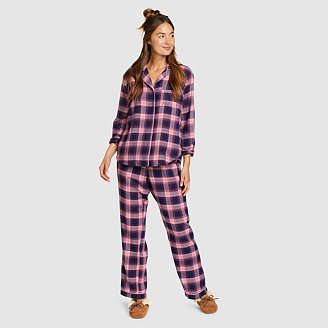 Eddie Bauer Men's Flannel Pajama Pants - 2 Pack Cotton Plaid Pants