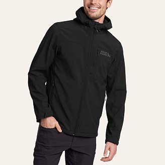 Eddie bauer men's sandstone shield hooded jacket best sale