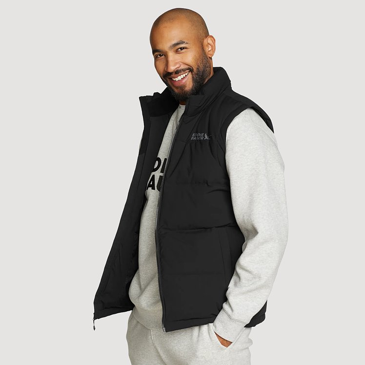 ジャケット・アウター argue FOODIE OVER DOWN VEST/WARM MILK Men's Essential Down Vest | Eddie Bauer