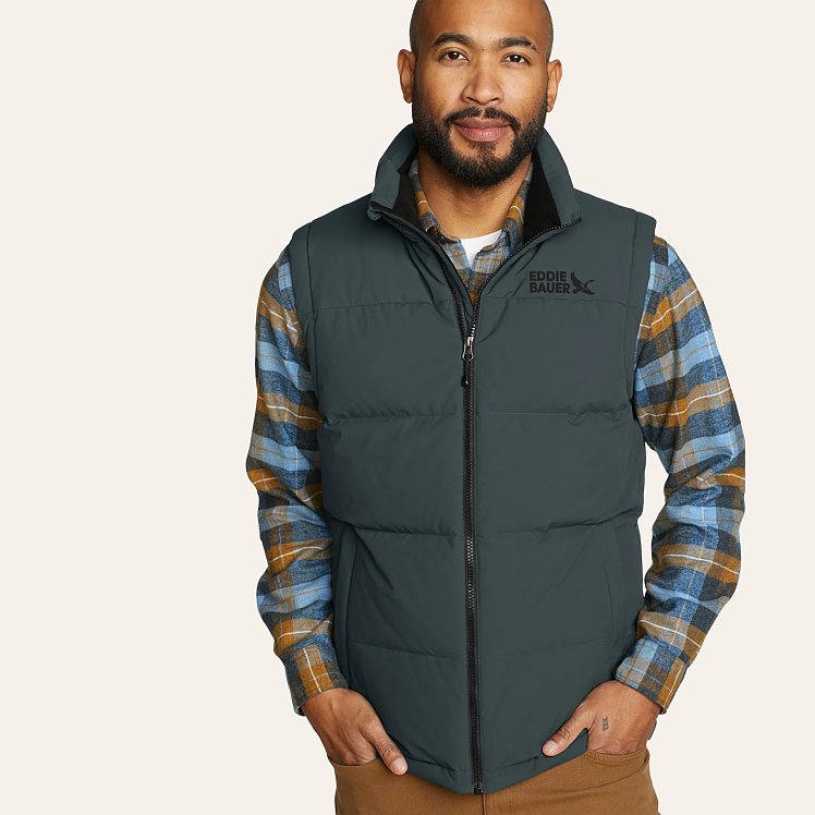 Eddie bauer puffy vest on sale