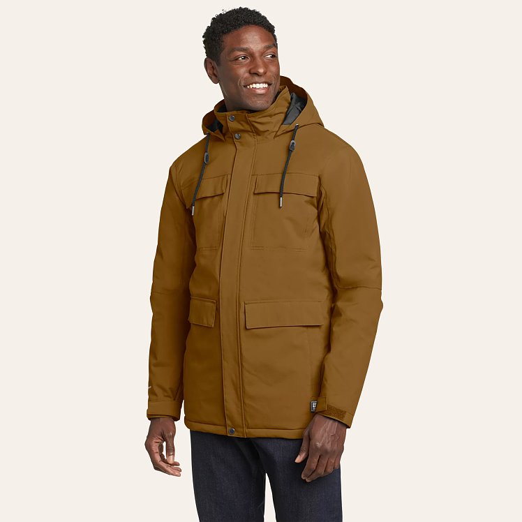 Men's Mountain Town Insulated Waterproof Rain Parka | Eddie Men's Mountain Town Insulated Waterproof Rain Parka | Eddie