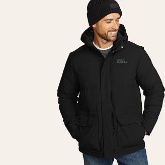 Men's Essential Down Hooded Jacket