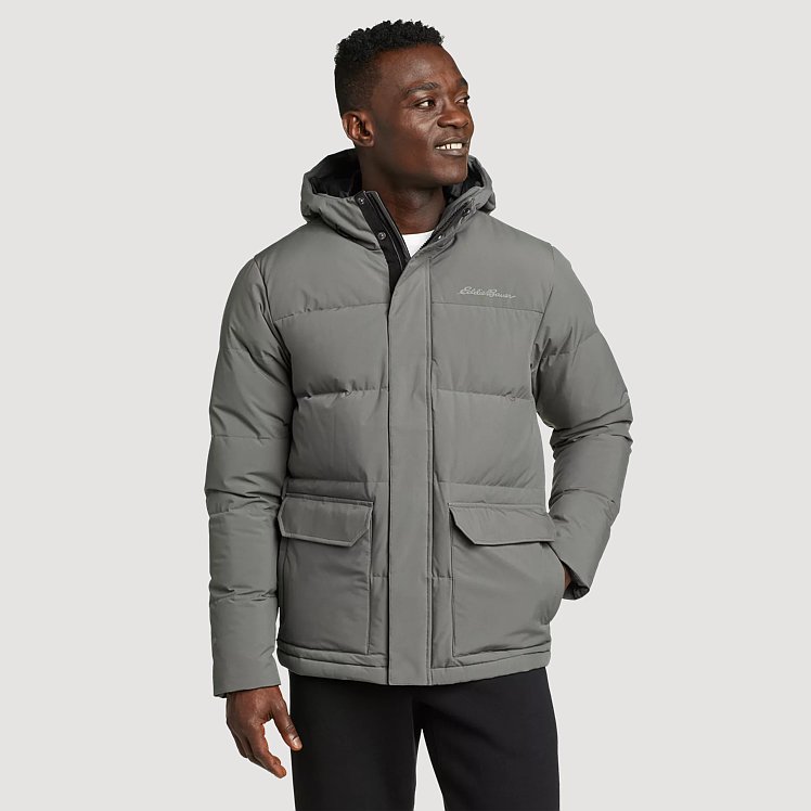 Men's Essential Down Hooded Jacket | Eddie Bauer
