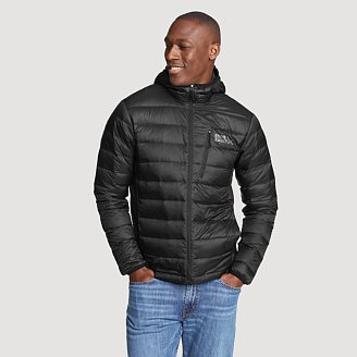 Image of Men's Down Puffer Hooded Jacket