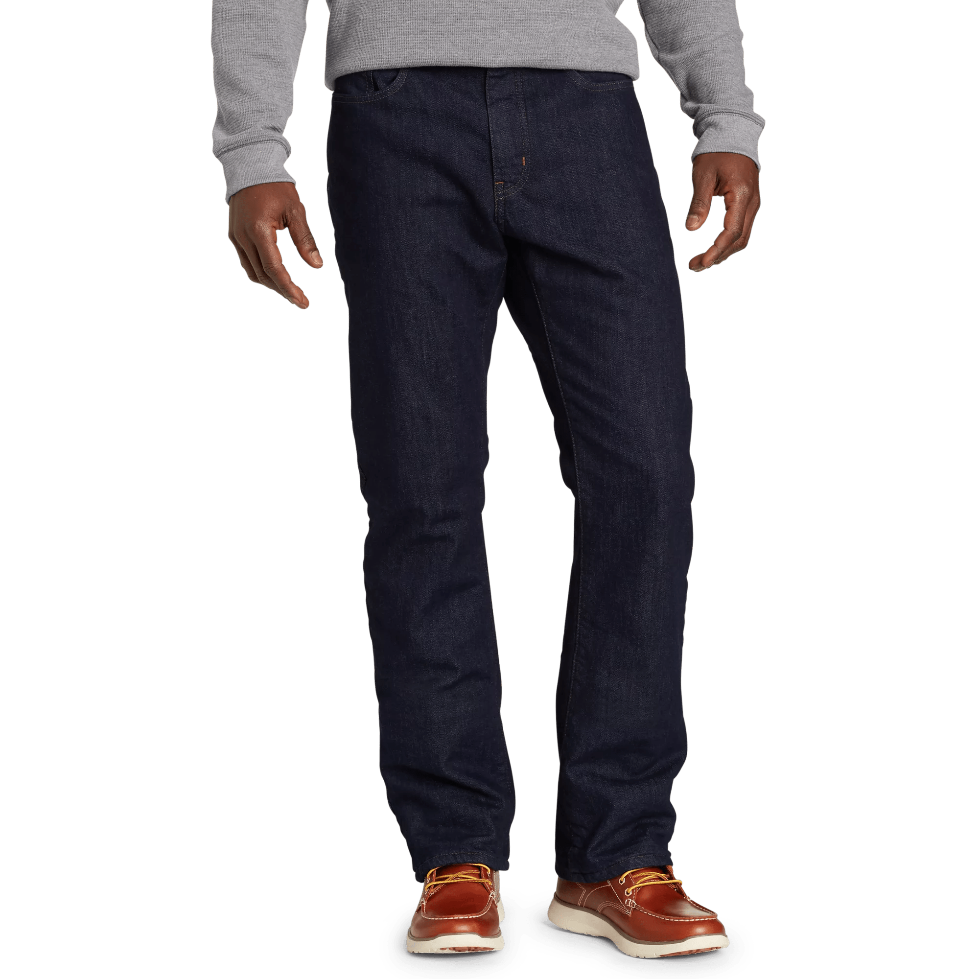 Field Flex Flannel-Lined Straight Jeans