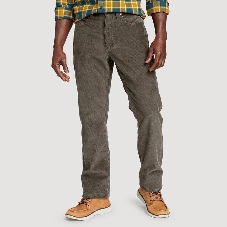 パンツ STONE  Corduroy Pants Stone Island メンズシワ加工コットンナイロンコーデュロイパンツ