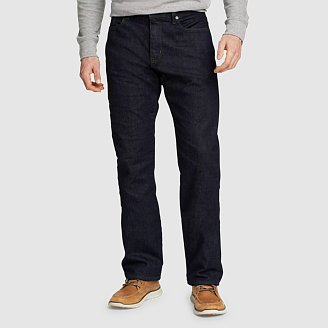 Men's Fleece-Lined Flex Straight Jeans