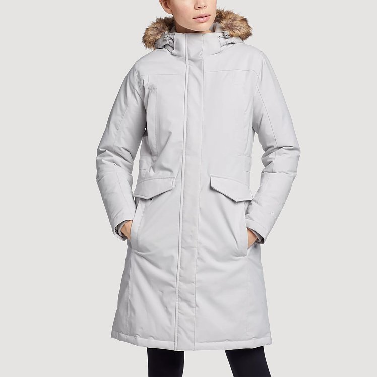 Women's Silver Lining Down Waterproof Stadium Coat | Eddie Bauer