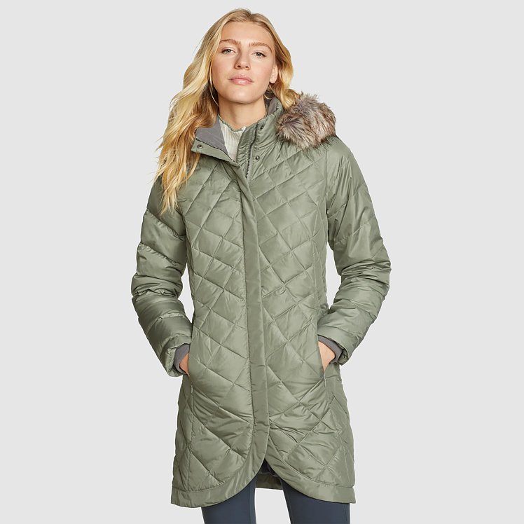 Eddie bauer women's down parkas on sale