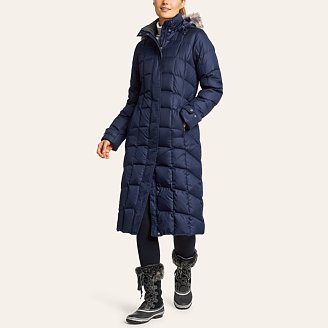 Eddie bauer classic down duffle coat on sale