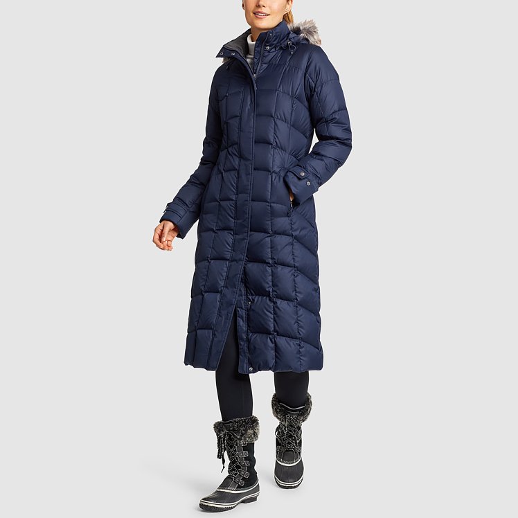 Eddie 2024 Bauer womens classic down duffle coat