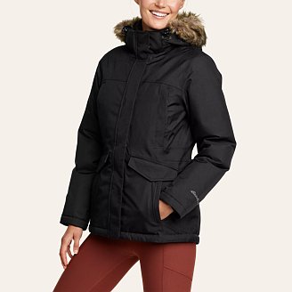 Women's Silver Lining Down Waterproof Hooded Rain Jacket