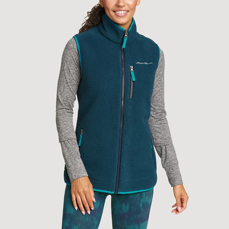 【Yua...さん専用】elu. Back yoke double gilet Back yoke double gilet MARIE (tweed)-Black | elu