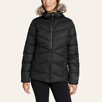 Women's Classic Down Hooded Jacket