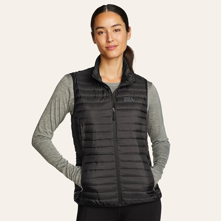 Eddie bauer microlight down vest on sale