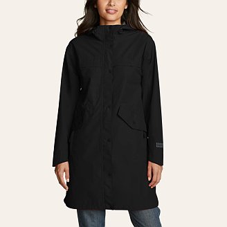 Women's Rainfoil Waterproof Trench Coat