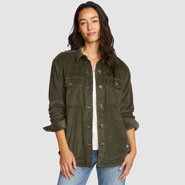 Eddie bauer womens shirt jacket best sale