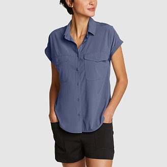 Women's Escapelite Short-Sleeve Button Shirt