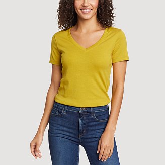 Image of Women's Stine's Short-Sleeve V-Neck T-Shirt