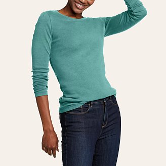 Image of Women's Stine's Long-Sleeve Crew T-Shirt