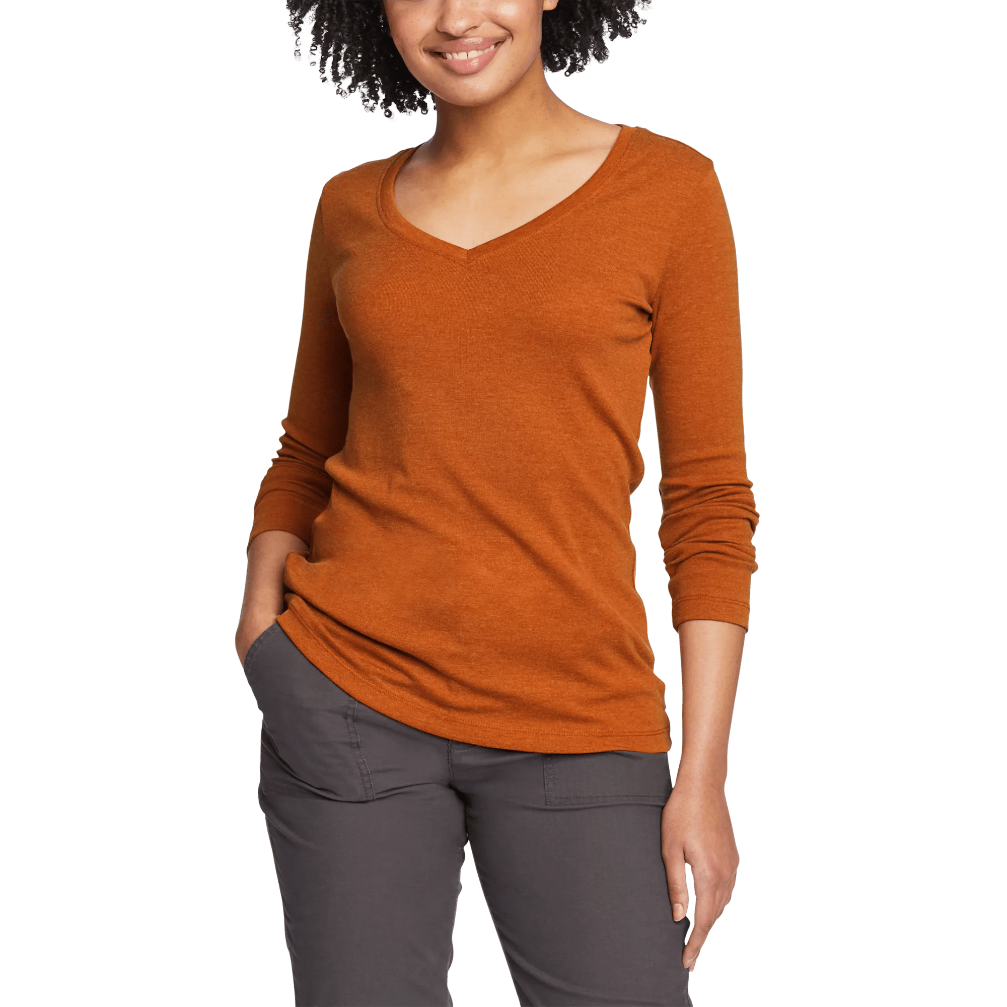 Stine's Long-Sleeve V-Neck T-Shirt