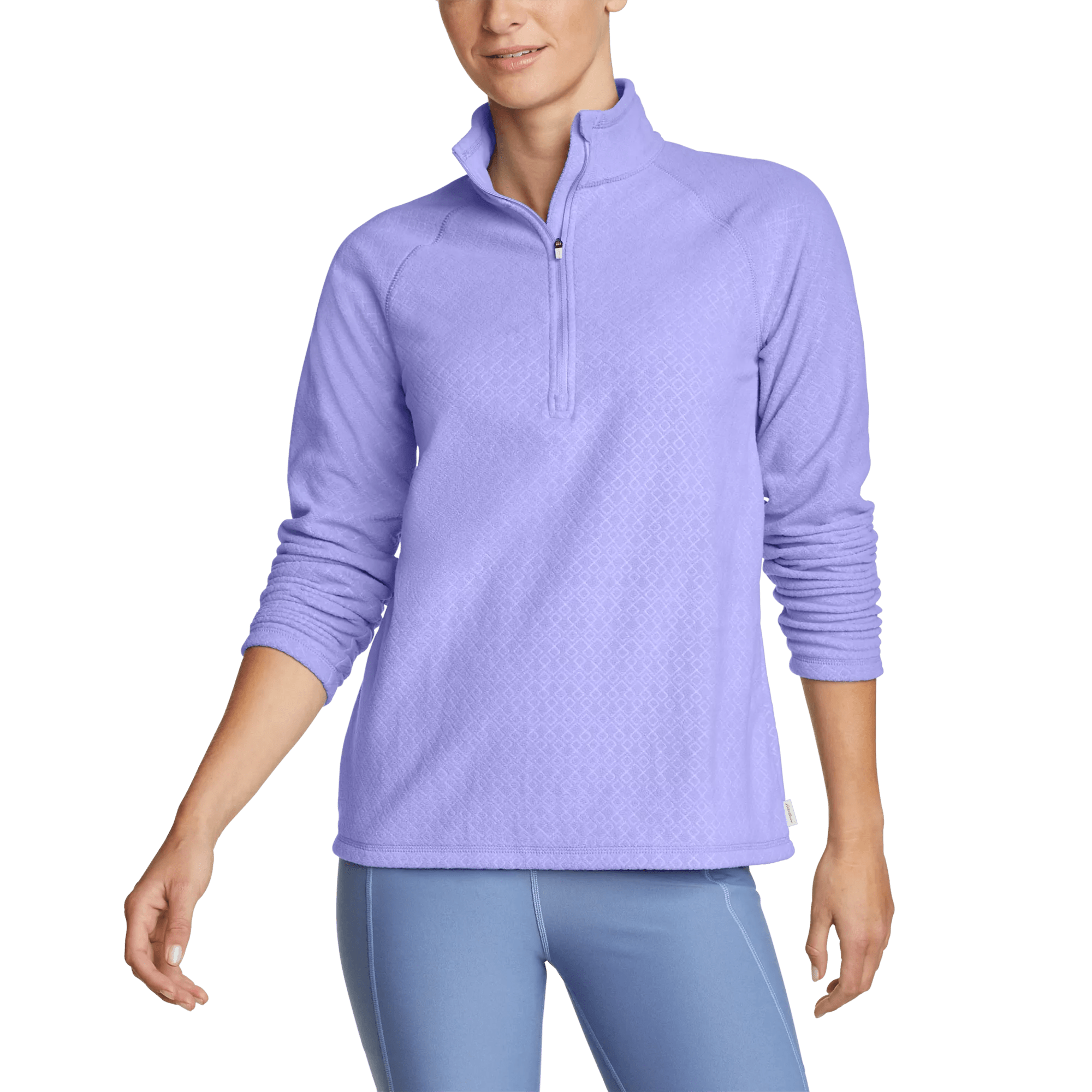 Women's Fast Fleece Raglan-sleeve 1/4-zip - Print | Eddie Bauer Outlet